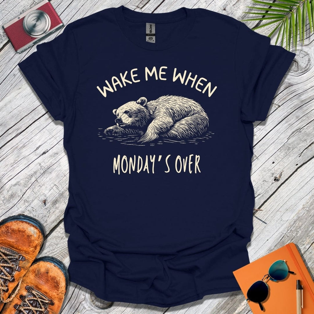 No Mondays Bear T-Shirt