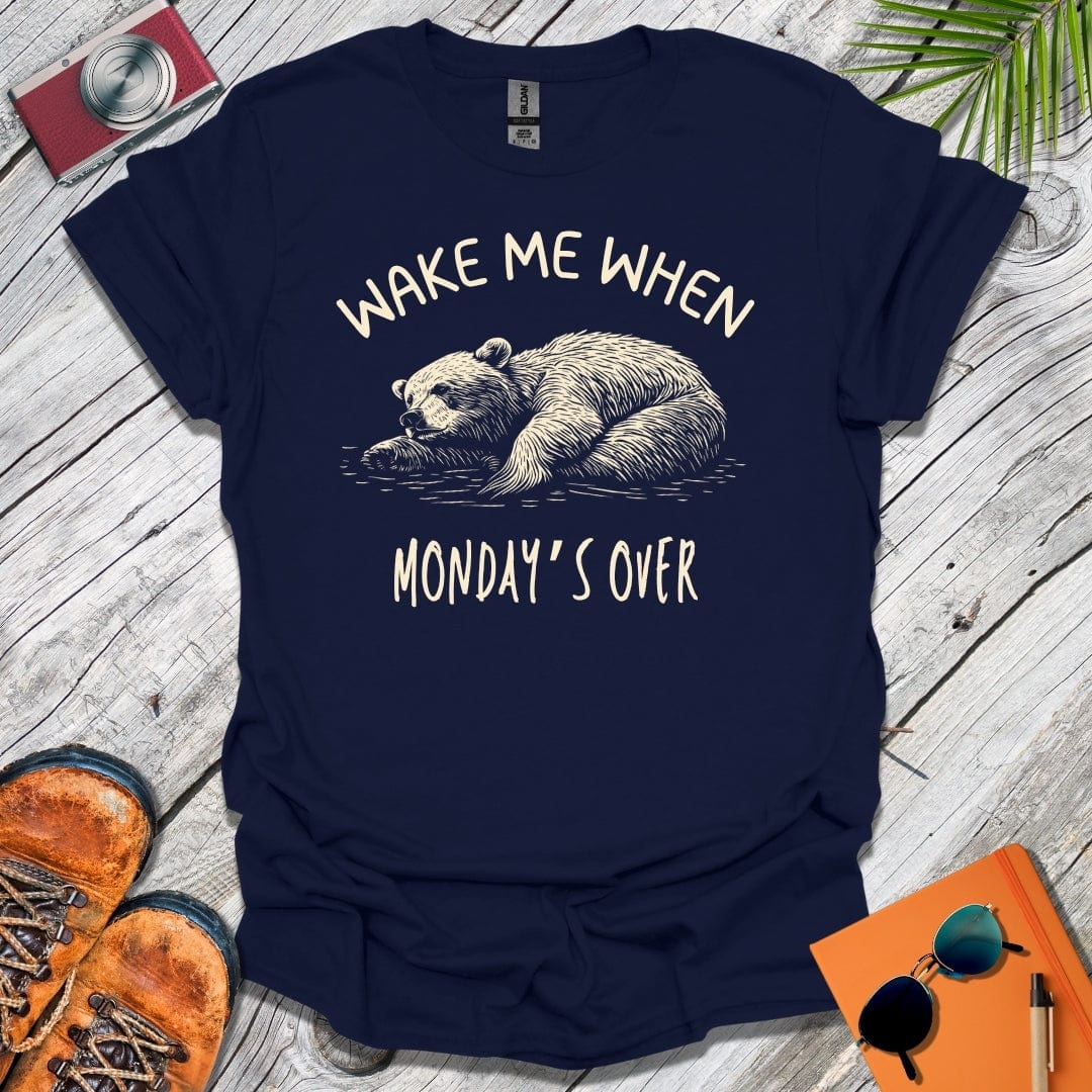 No Mondays Bear T-Shirt