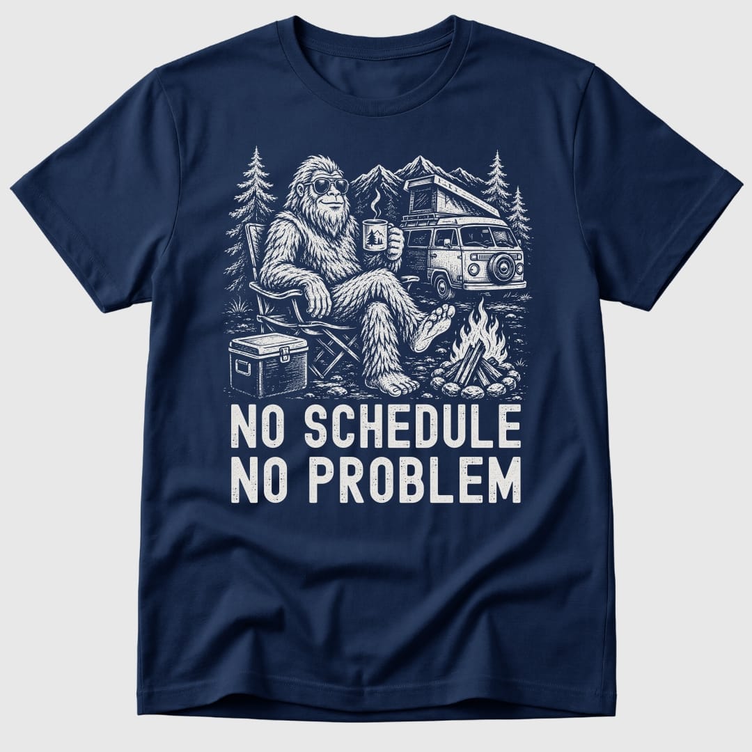 No Schedule Bigfoot T-Shirt