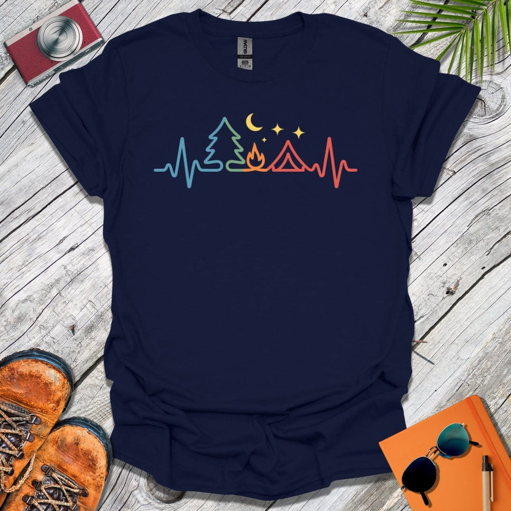 Outdoors Heartbeat T-Shirt
