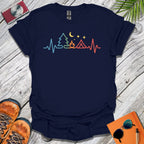 Outdoors Heartbeat T-Shirt