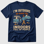 Outdoors v Indoors T-Shirt