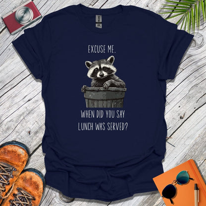 Raccoon Lunch Guest T-Shirt