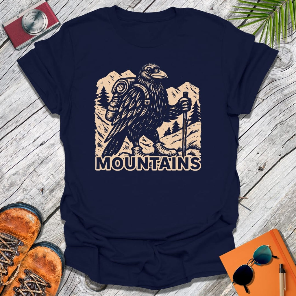 Raven In The Mountains T-Shirt
