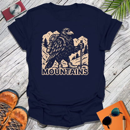 Raven In The Mountains T-Shirt