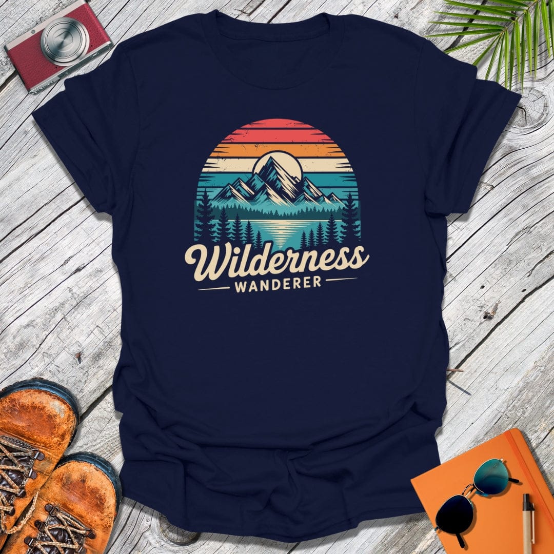 Retro Wilderness Wanderer T-Shirt