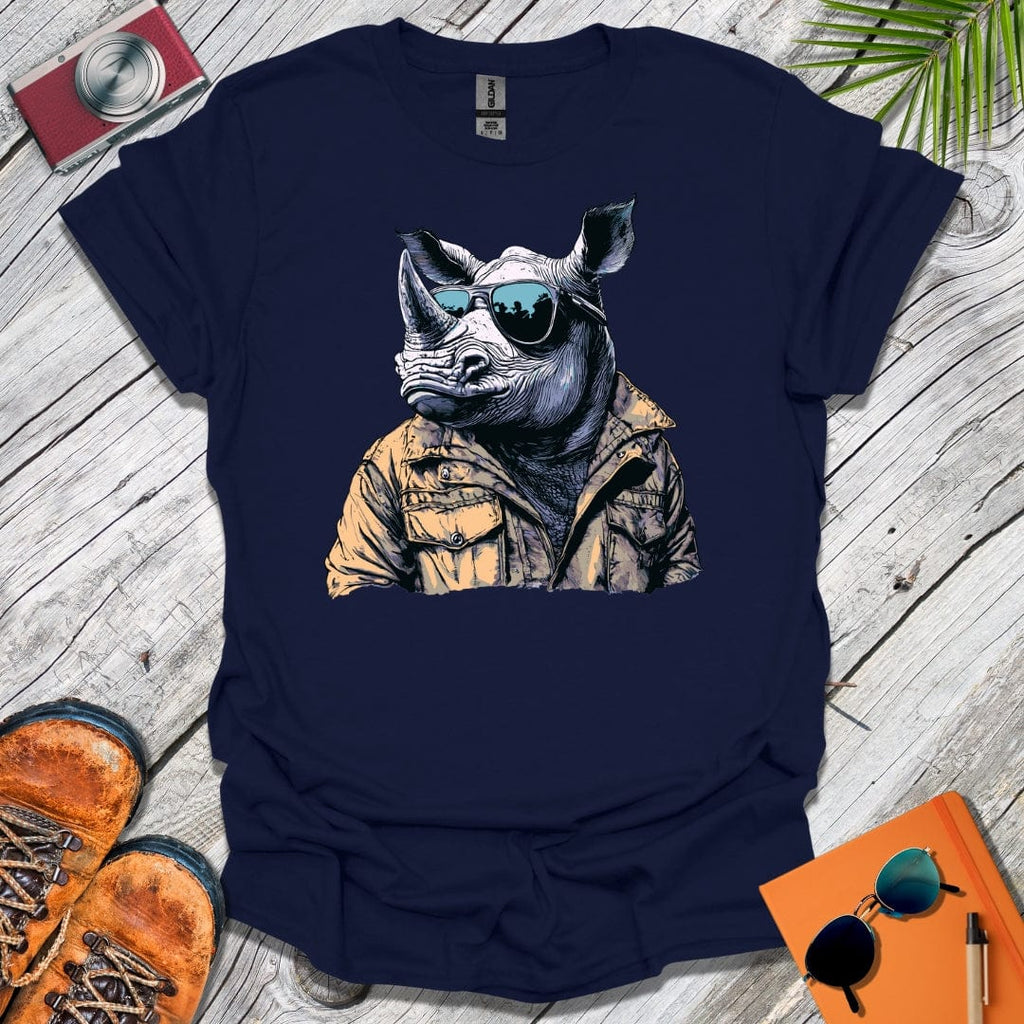 Rhino in Shades T-Shirt