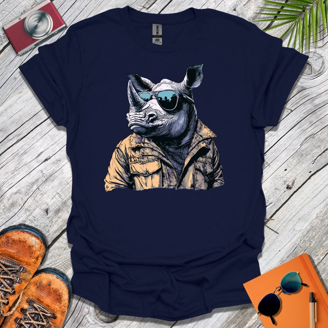 Rhino in Shades T-Shirt