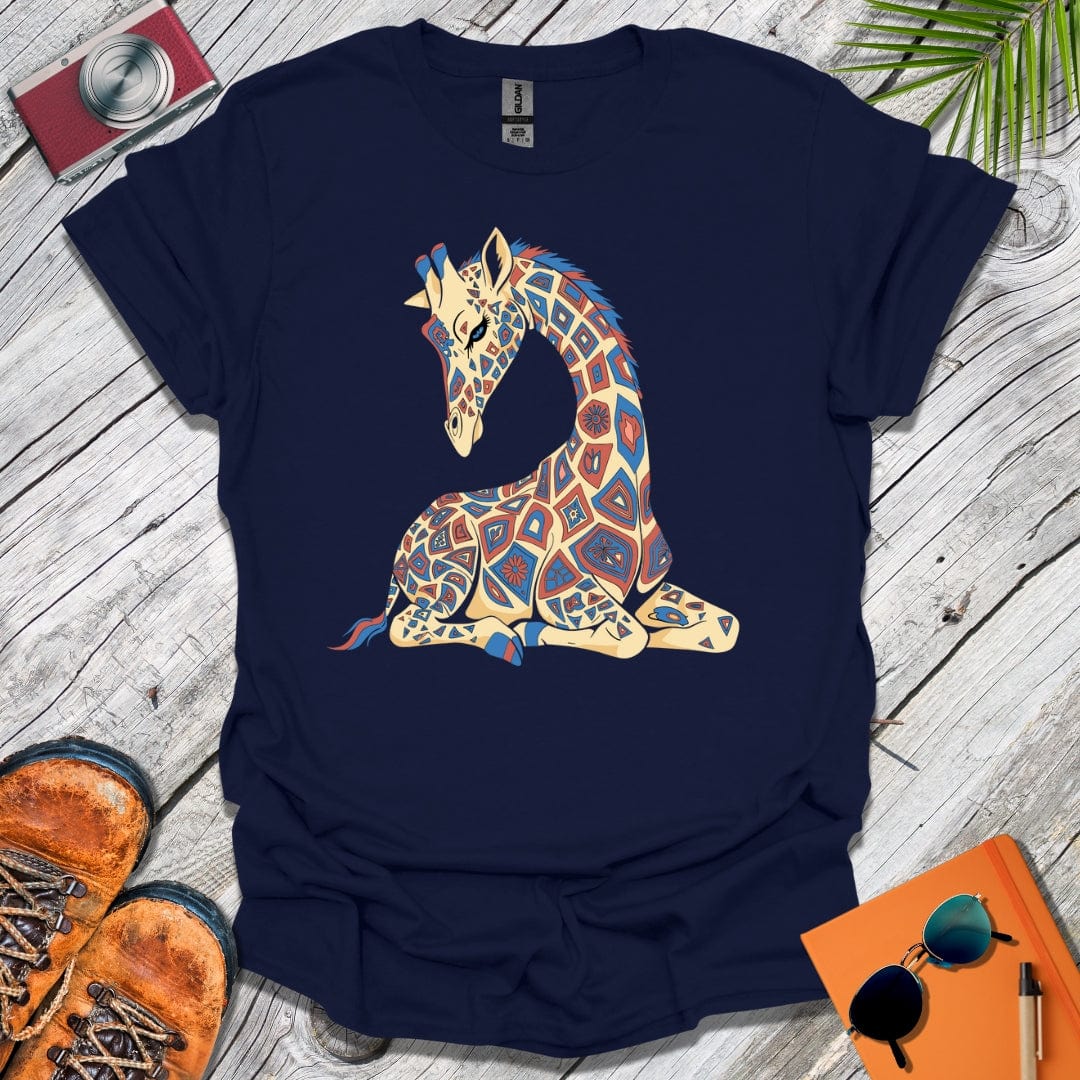 Serene Giraffe T-Shirt