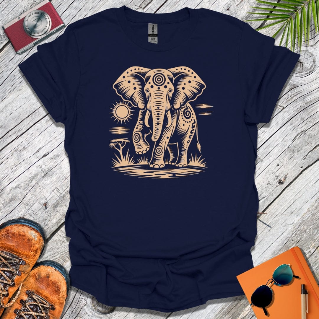 Simple African Elephant T-Shirt