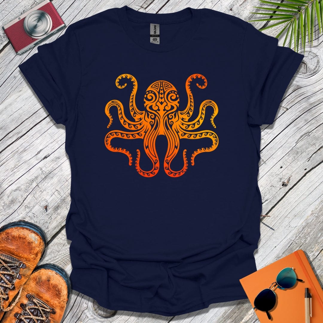 Sunset Octopus T-Shirt