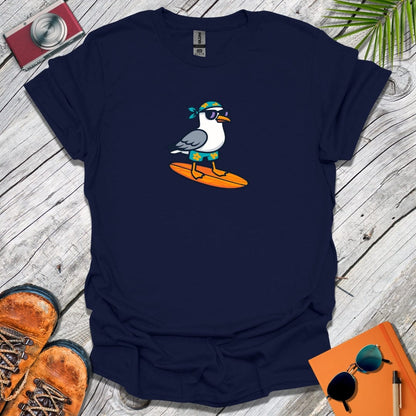 Surfing Seagull T-Shirt