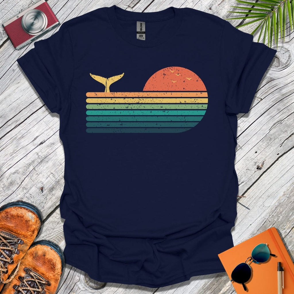 Whale Tail Sunset T-Shirt