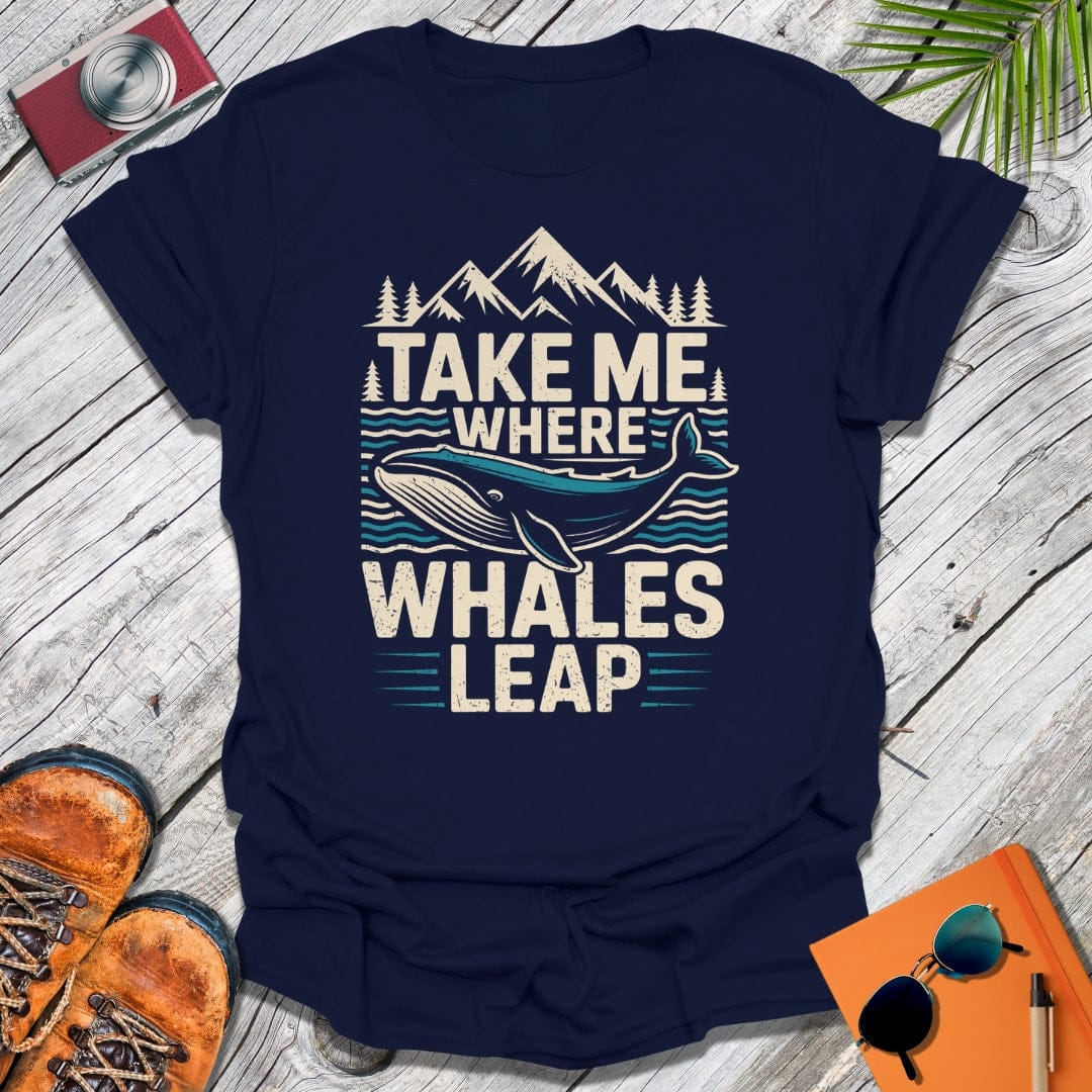 Whales Leap T-Shirt