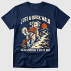 Navy A Quick Walk - Mosaic Rhino