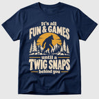 Navy A Twig Snaps - Mosaic Rhino