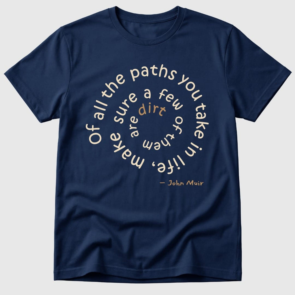 Navy All The Paths - Mosaic Rhino