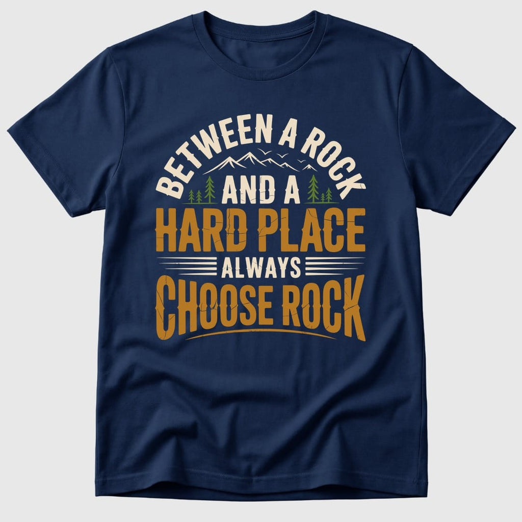 Navy Always Choose Rock - Mosaic Rhino
