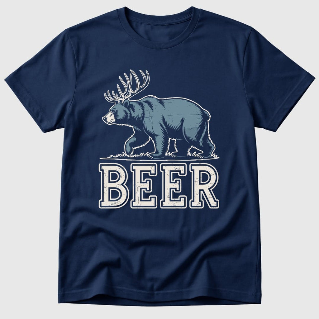 Navy Beer Bear - Mosaic Rhino