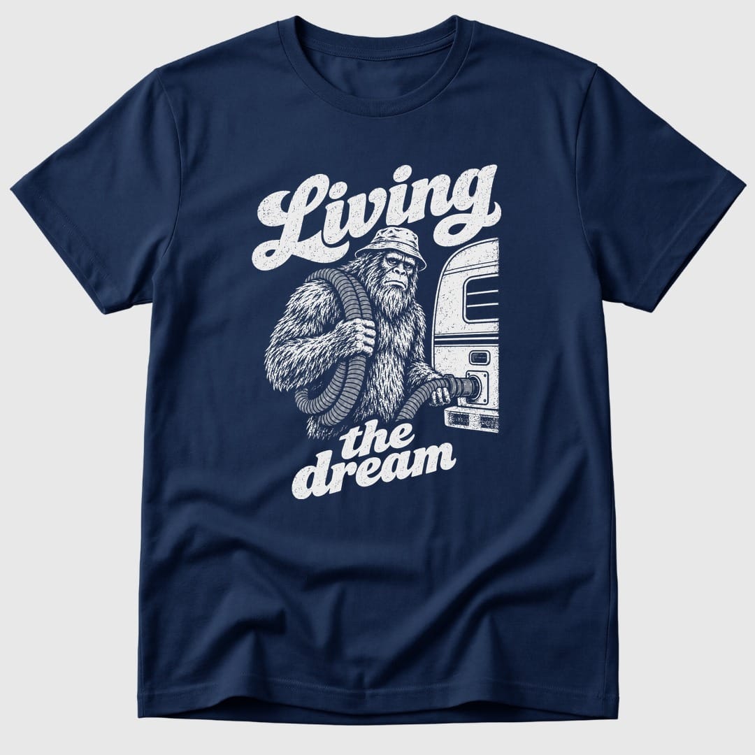 Navy Bigfoot Living The Dream - Mosaic Rhino