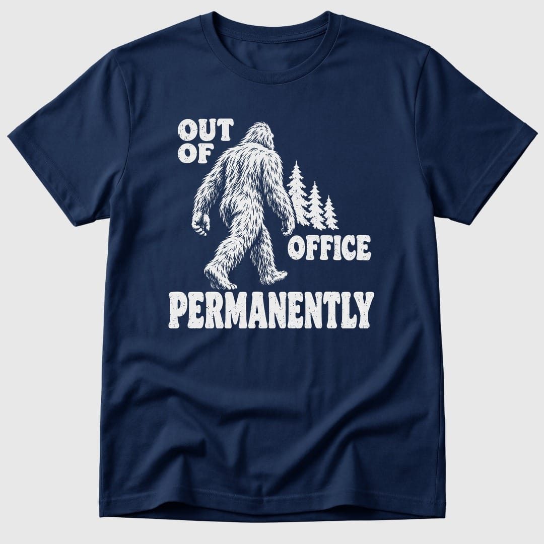 Navy Bigfoot Out Of Office - Mosaic Rhino