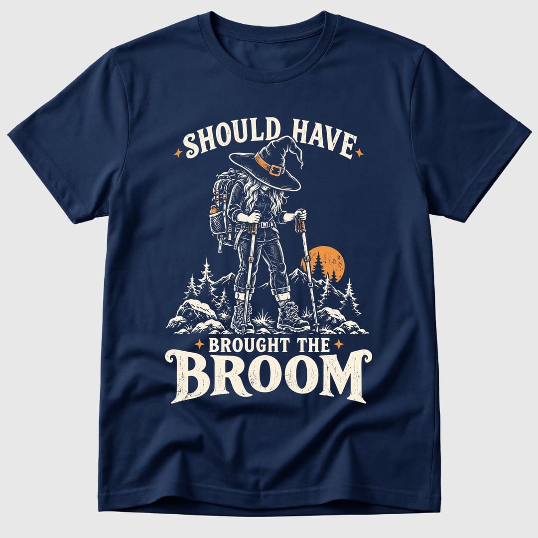 Navy Bring The Broom - Mosaic Rhino