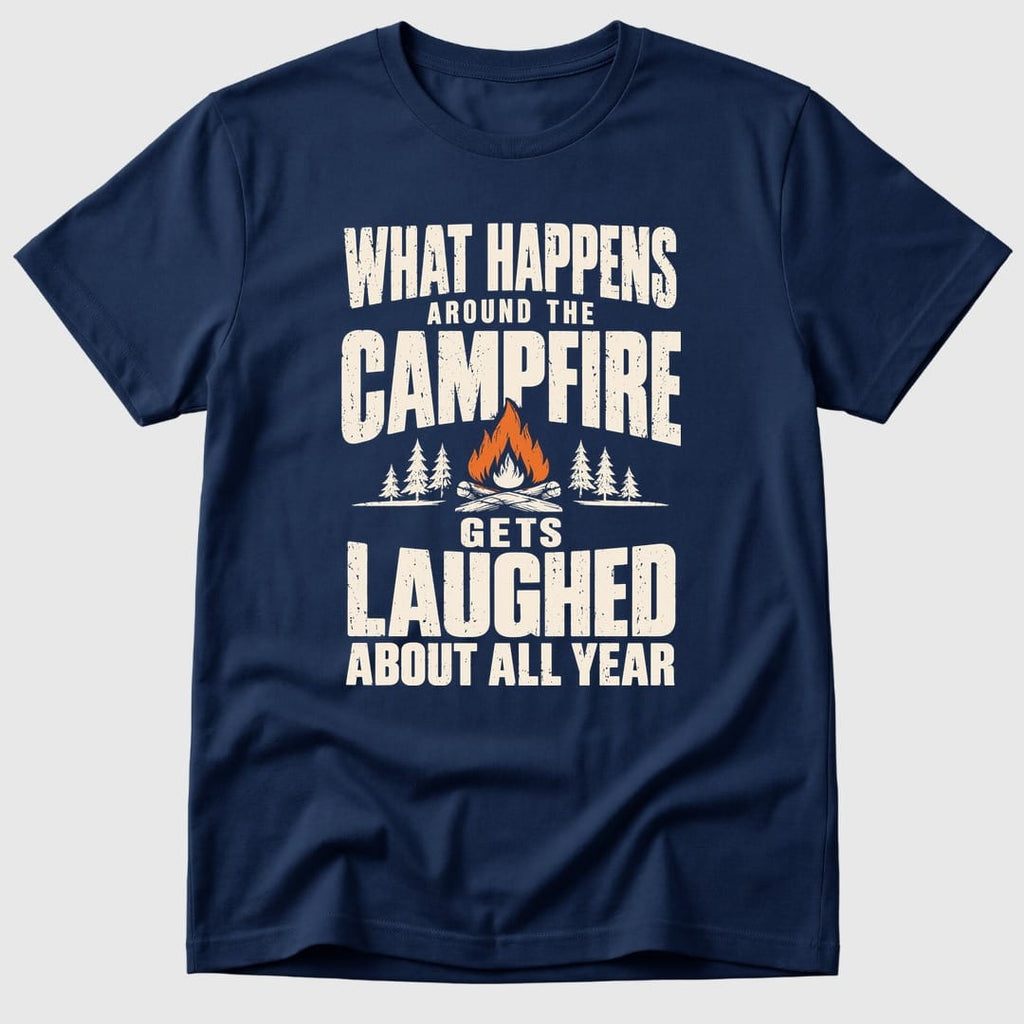 Navy Campfire Laughs - Mosaic Rhino