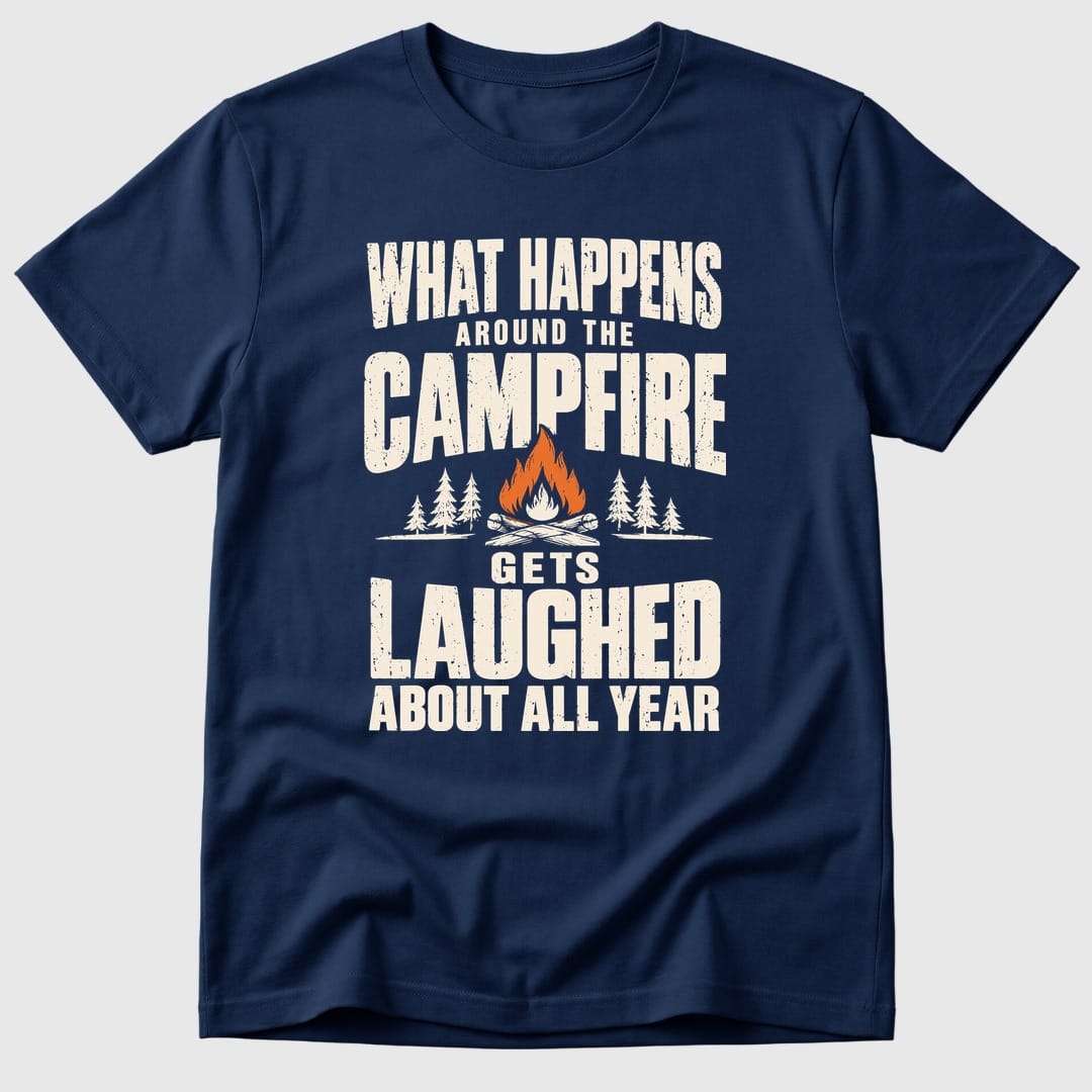Navy Campfire Laughs - Mosaic Rhino