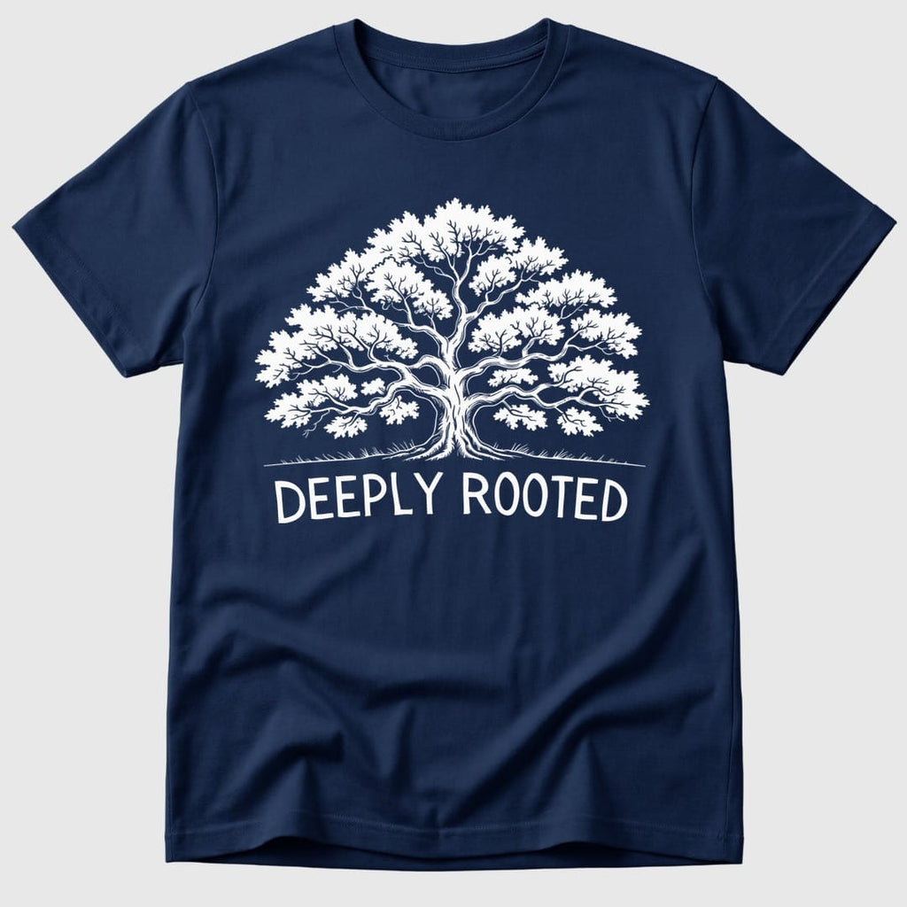 Navy Deeply Rooted - Mosaic Rhino