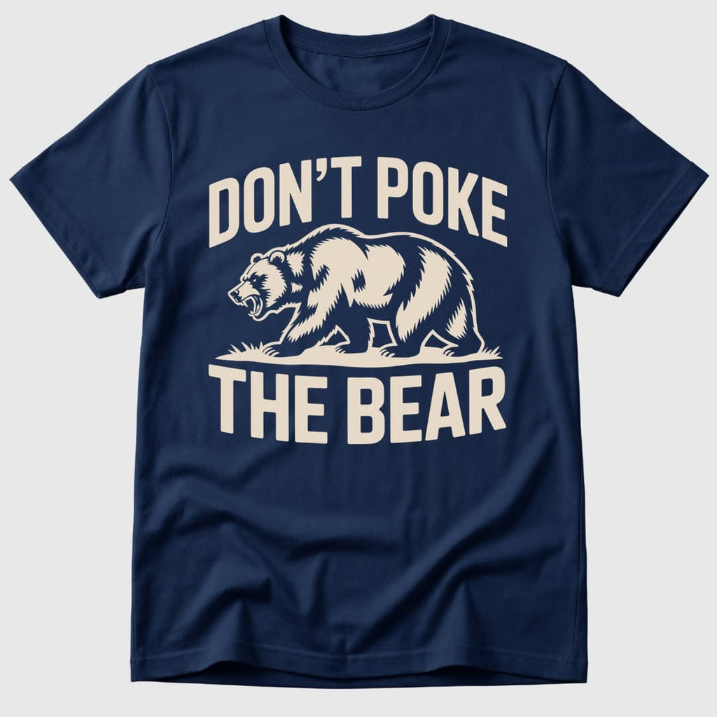 Navy Don't Poke The Bear - Mosaic Rhino