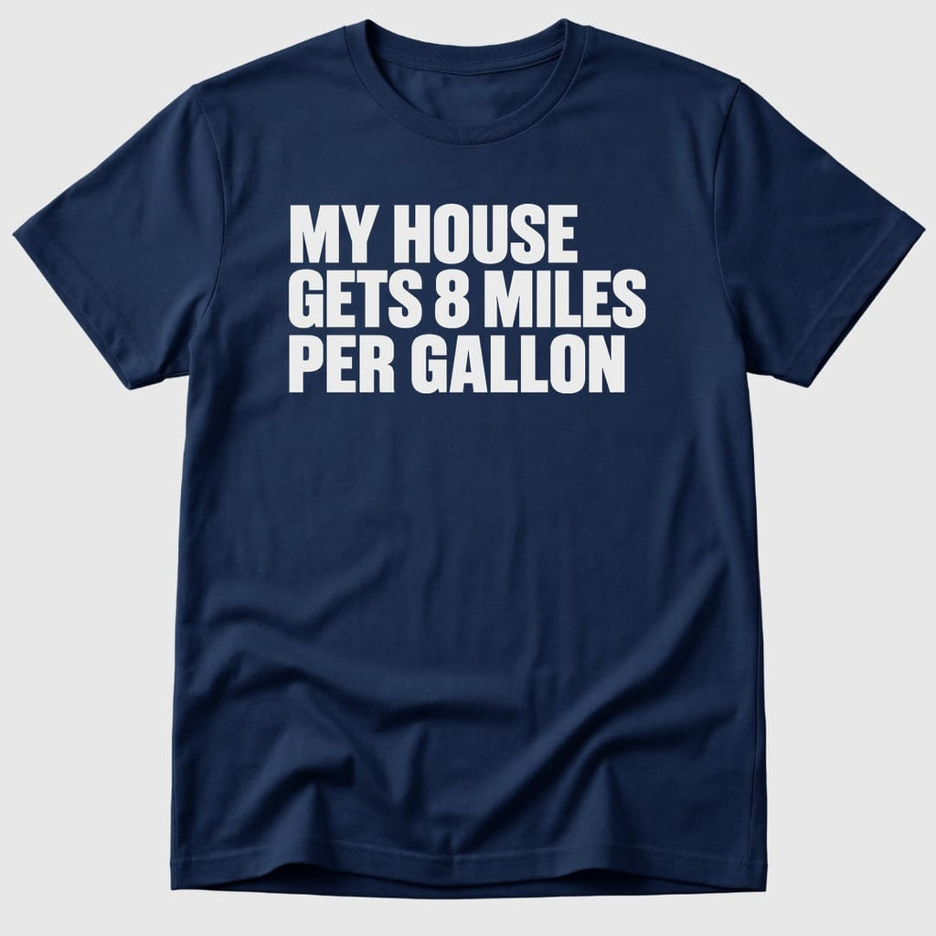 Navy Eight Miles Per Gallon - Mosaic Rhino