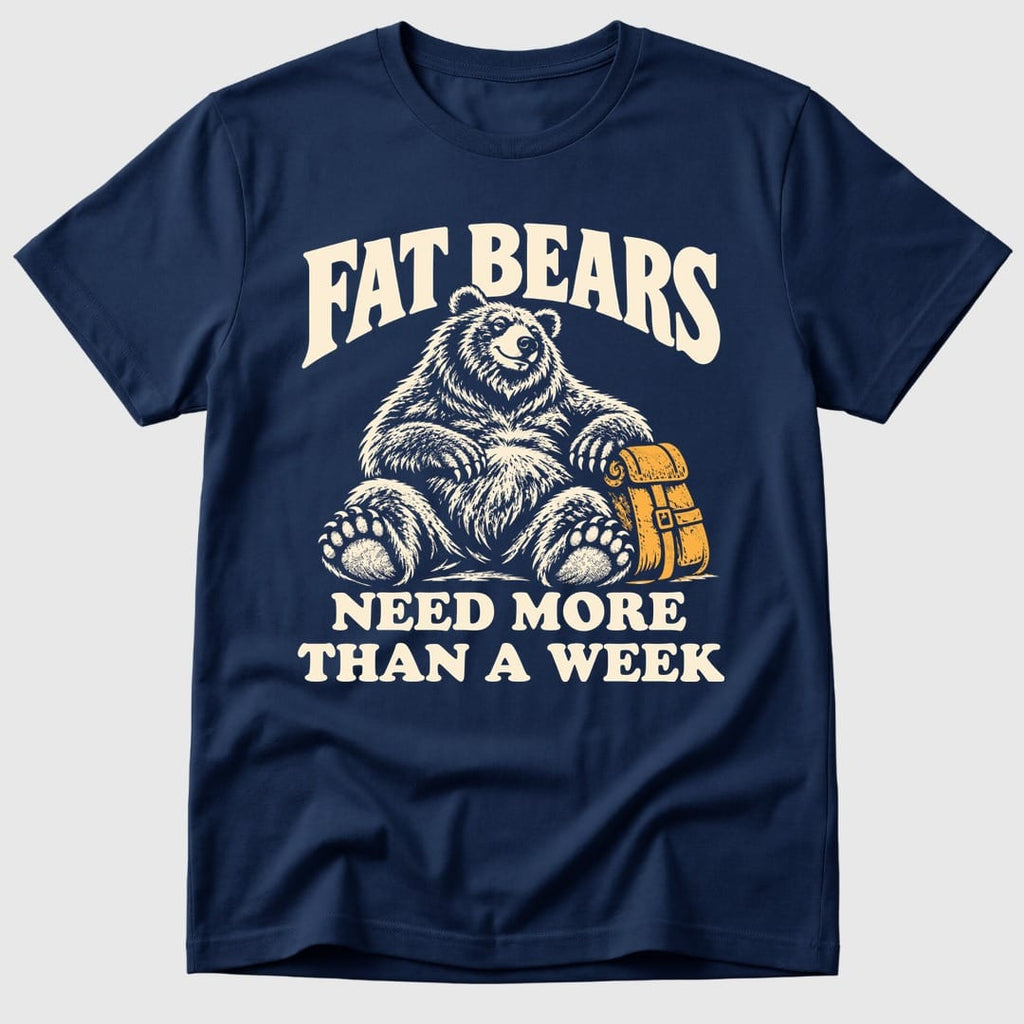 Navy Fat Bears - Mosaic Rhino