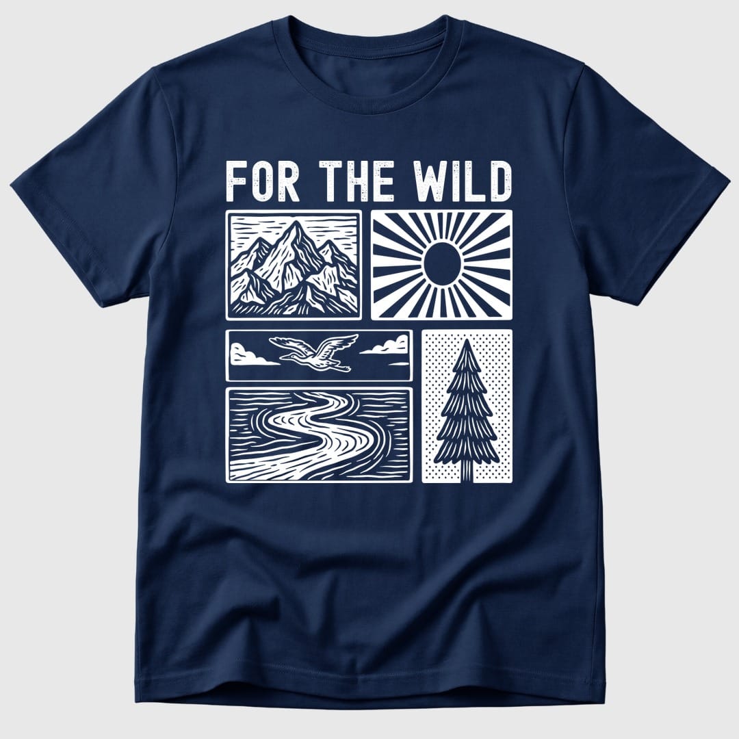 Navy For The Wild - Mosaic Rhino
