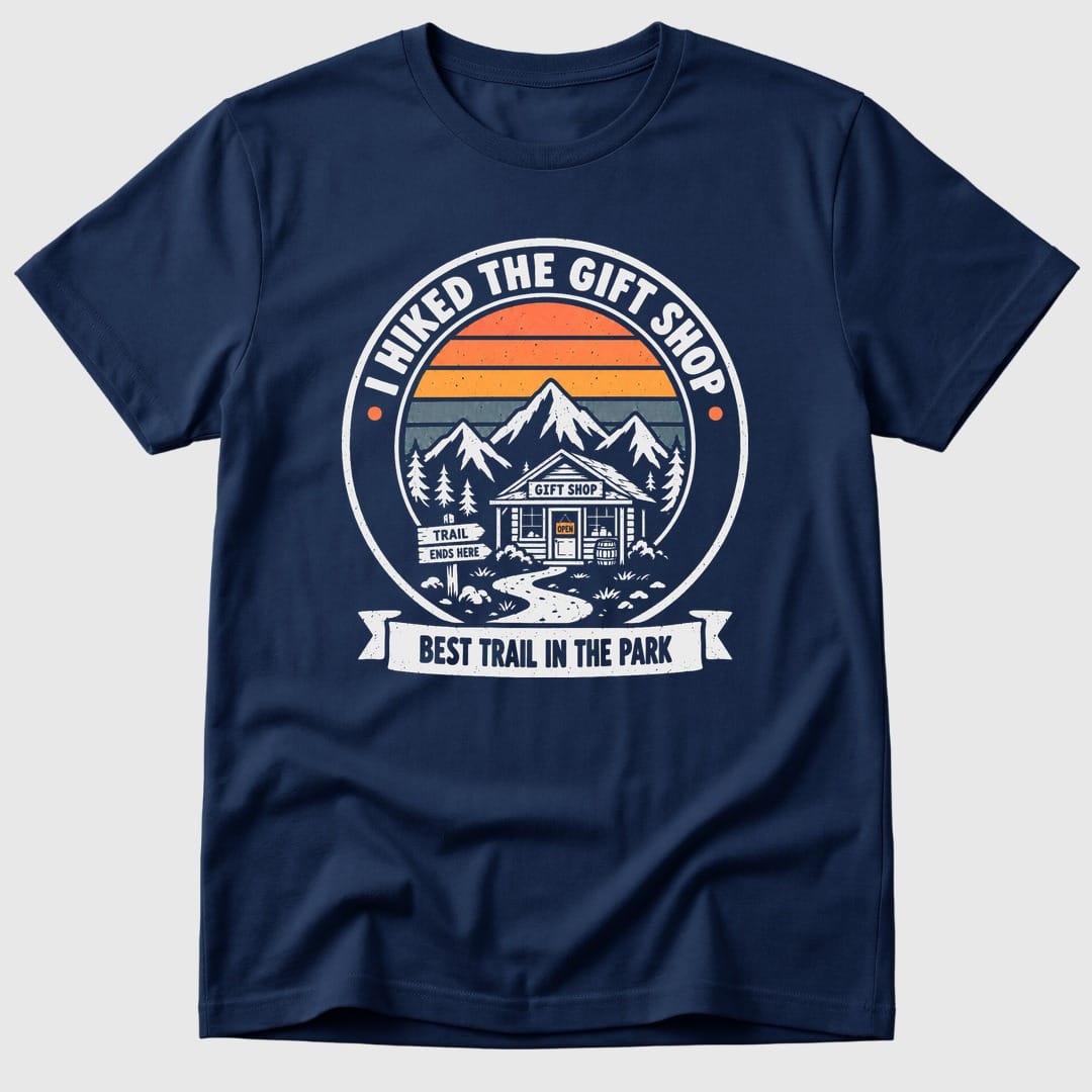 Navy Gift Shop Hiker - Mosaic Rhino