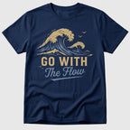 Navy Go With The Flow - Mosaic Rhino