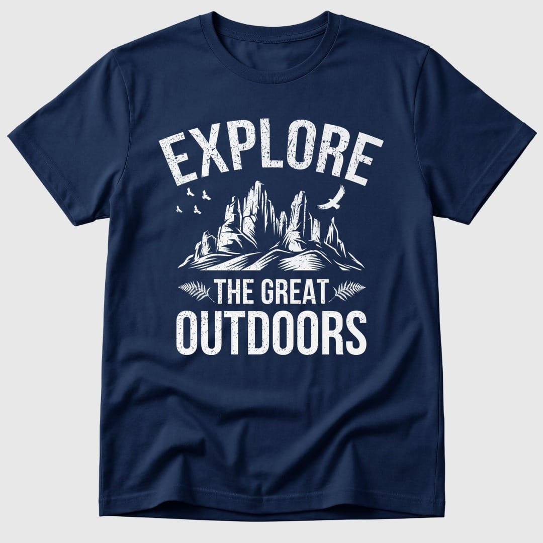 Navy Great Outdoors - Mosaic Rhino