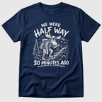 Navy Half Way Moose - Mosaic Rhino
