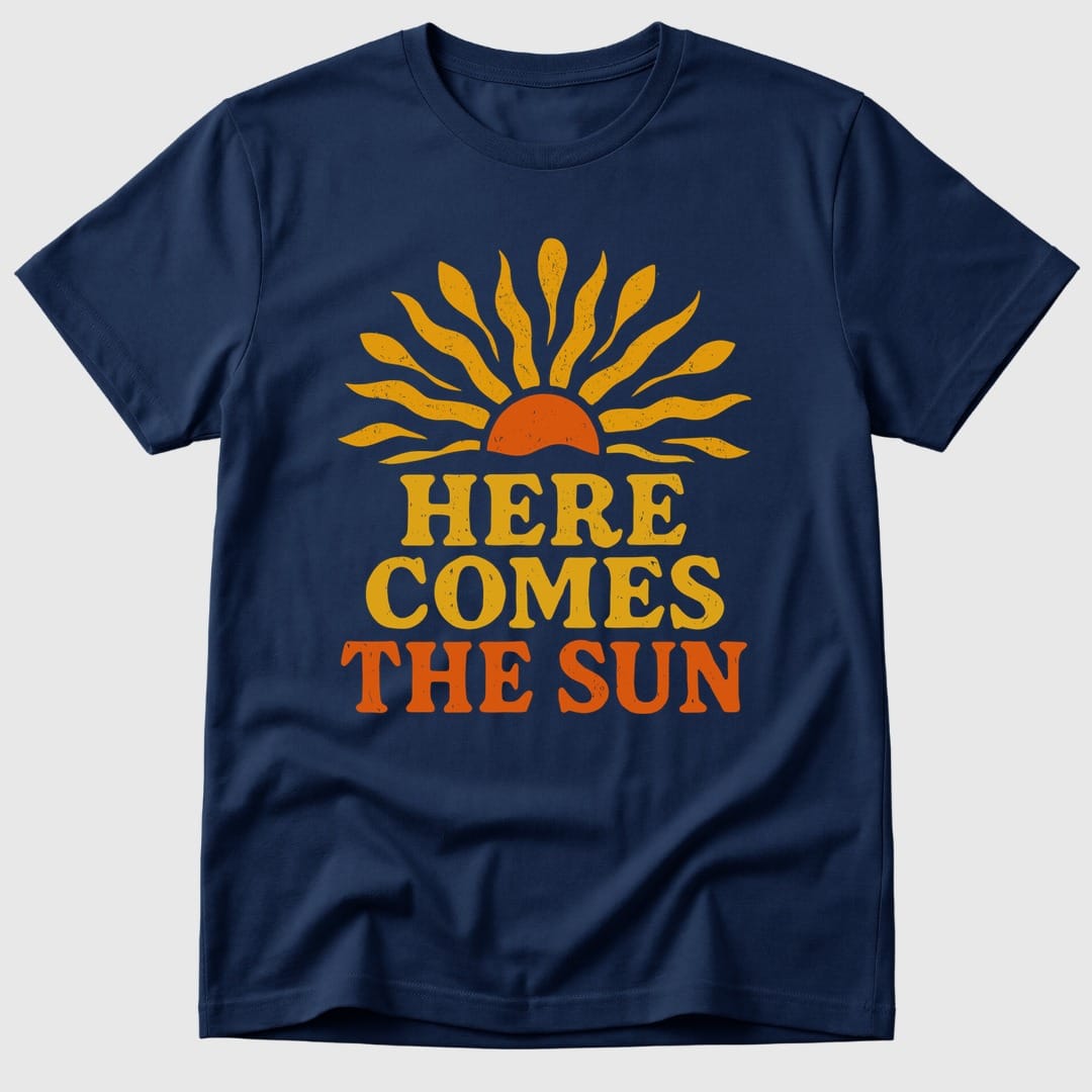 Navy Here Comes The Sun - Mosaic Rhino