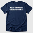 Navy Life Happens - Mosaic Rhino