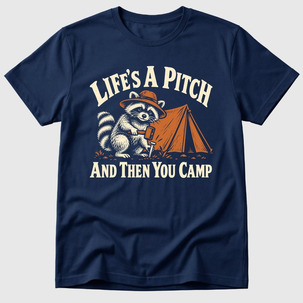 Navy Life's A Pitch - Mosaic Rhino