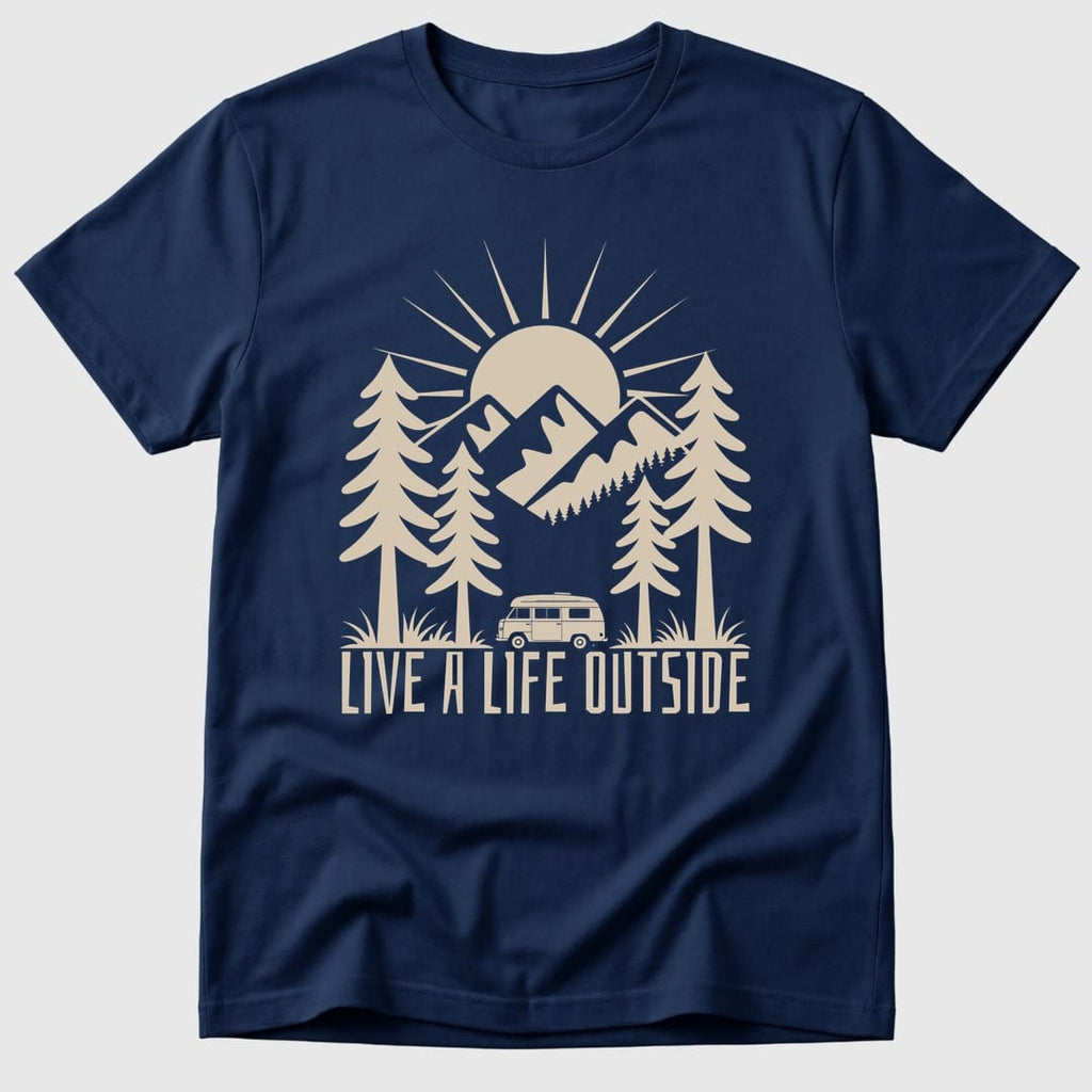 Navy Live A Life Outside - Mosaic Rhino
