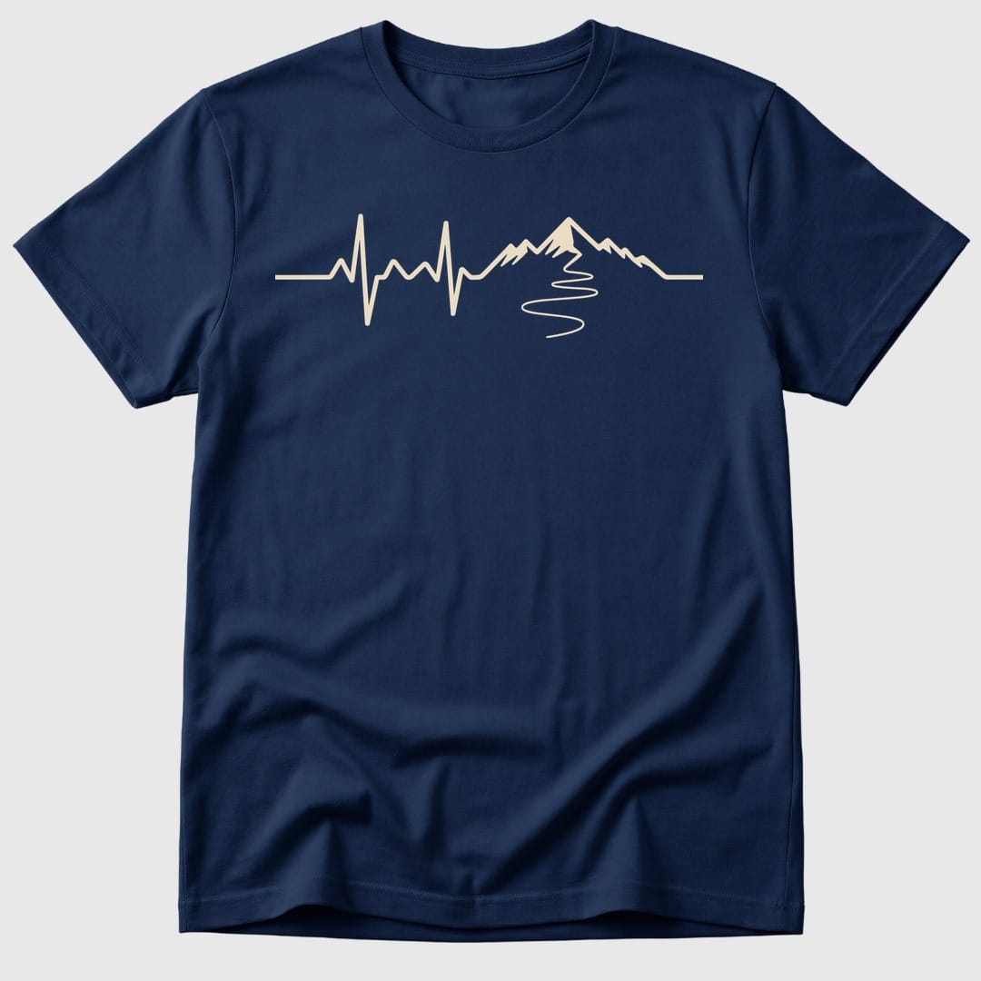 Navy Mountain Heartbeat - Mosaic Rhino