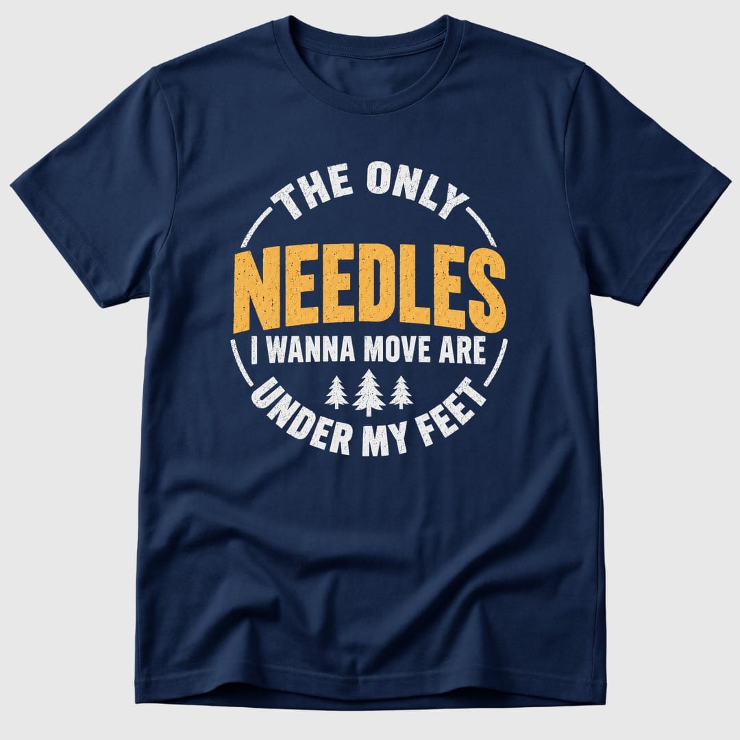 Navy Moving Needles - Mosaic Rhino