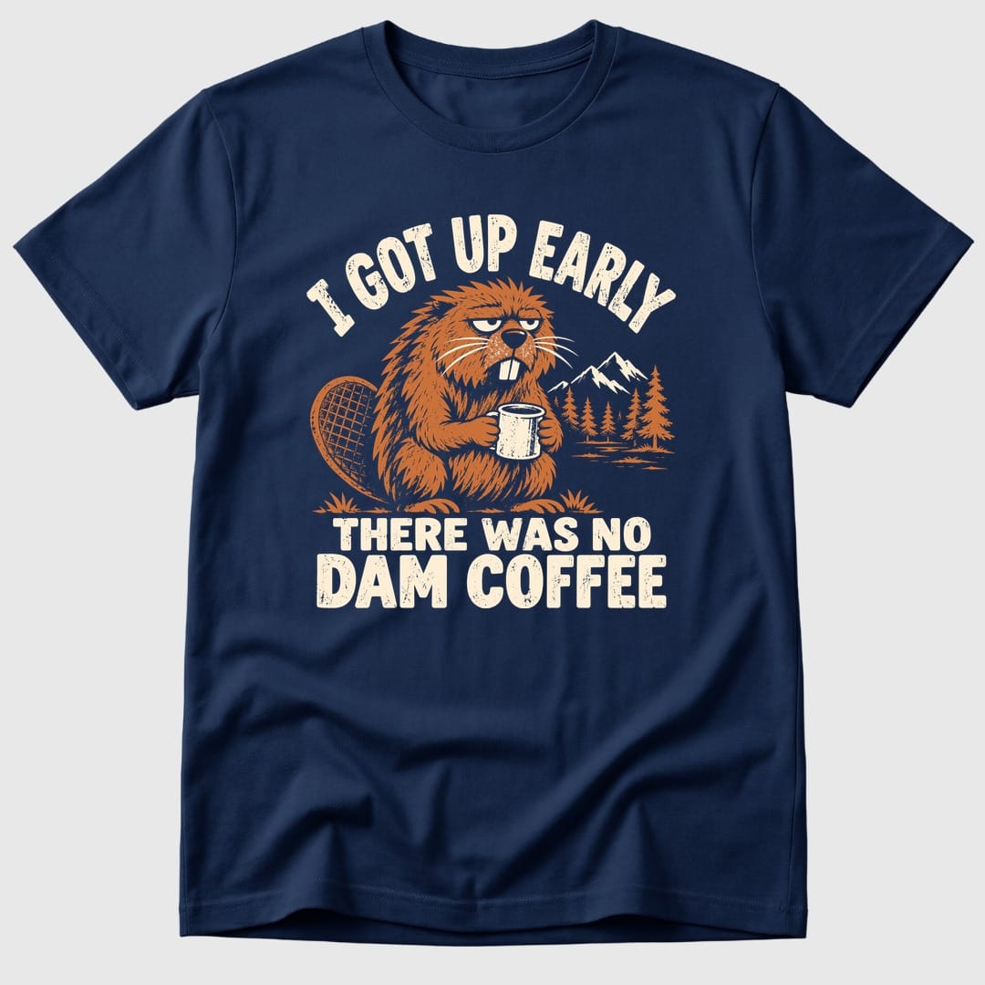 Navy No Dam Coffee - Mosaic Rhino