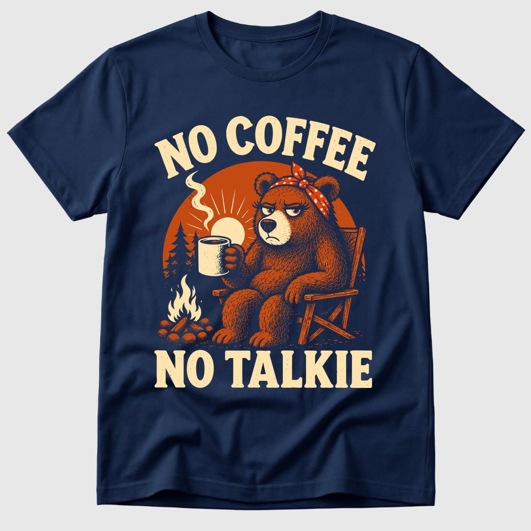 Navy No Talkie Lady - Mosaic Rhino