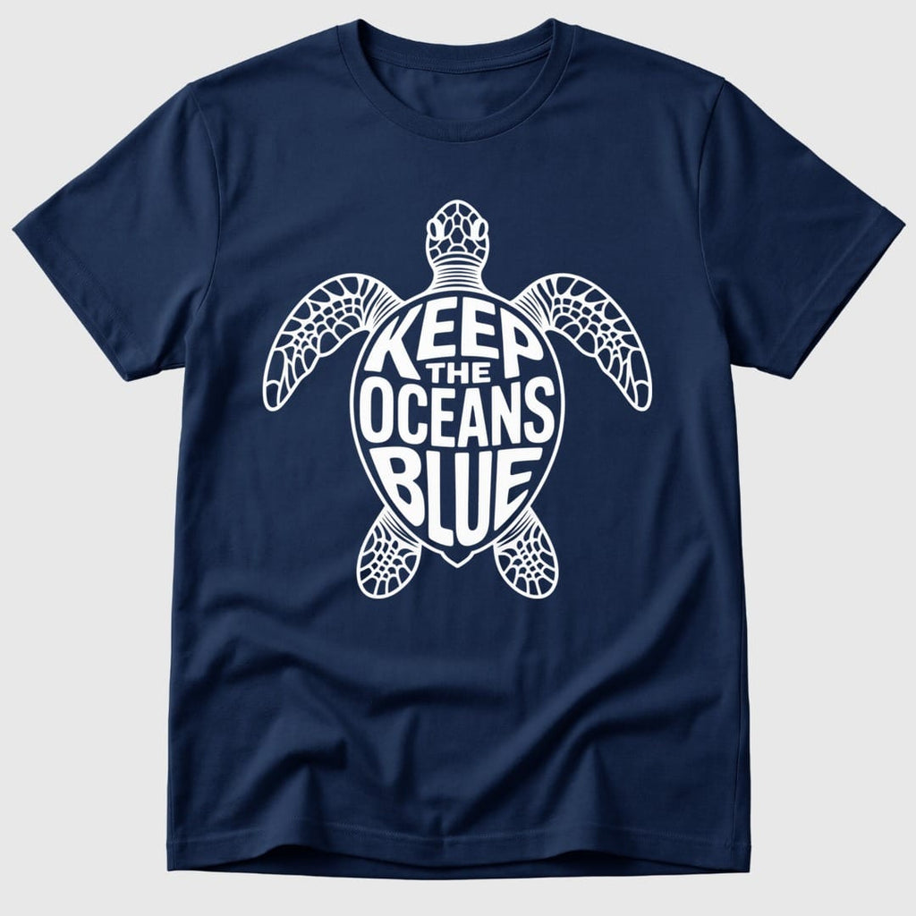 Navy Oceans Blue Turtle - Mosaic Rhino
