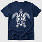 Navy Oceans Blue Turtle - Mosaic Rhino