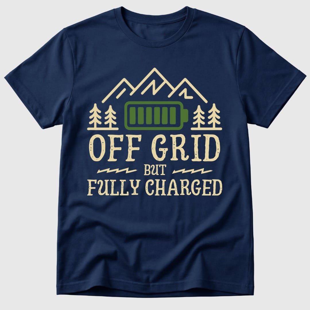 Navy Off Grid Fully Charged - Mosaic Rhino