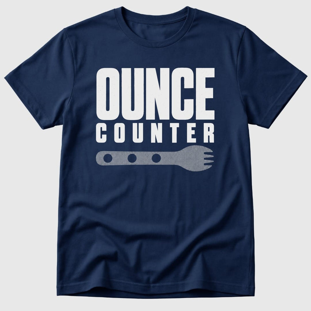 Navy Ounce Counter - Mosaic Rhino