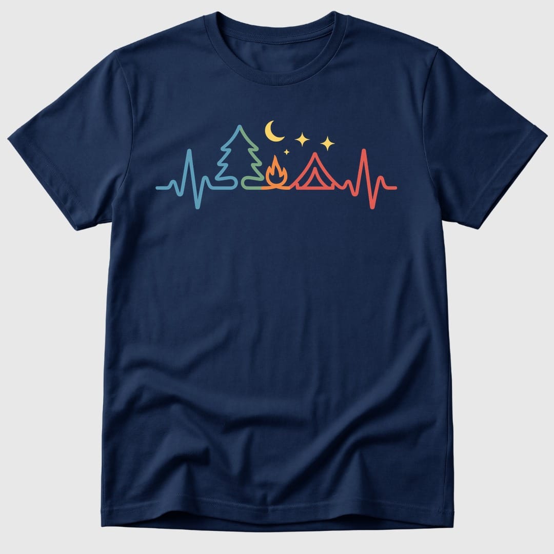 Navy Outdoors Heartbeat - Mosaic Rhino